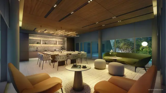 Dining and function lounge for residents' gatherings